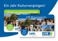 Vorderseite der LVR-Museumskarte im Scheckkartenformat